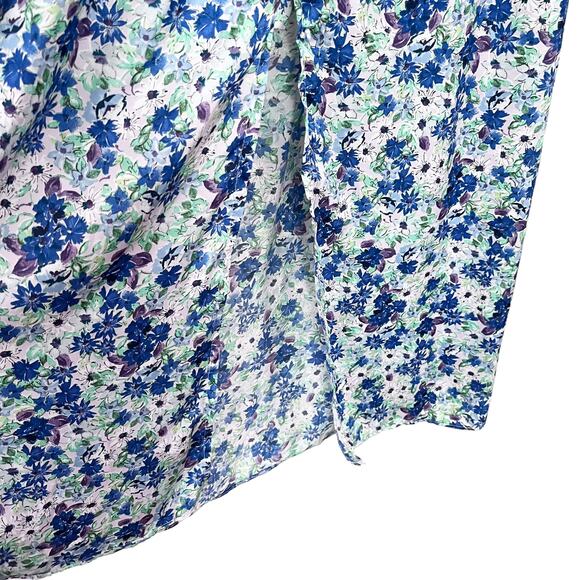 Zara floral printed sleeveless midi dress size Medium - Picture 15 of 16